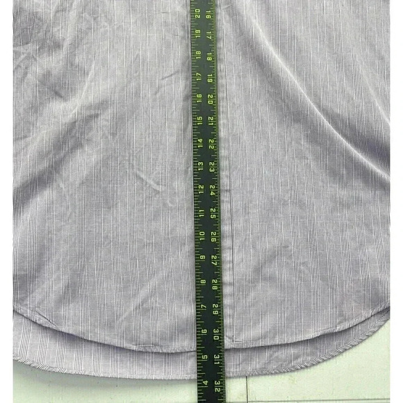 Polo Golf Ralph Lauren Mens Size L Long Sleeve Button Up Purple Lofting Cotton - Picture 8 of 8